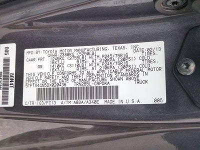 2013 Toyota Tacoma PreRunner