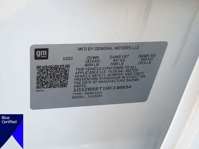 2024 Chevrolet Malibu LS 1LS