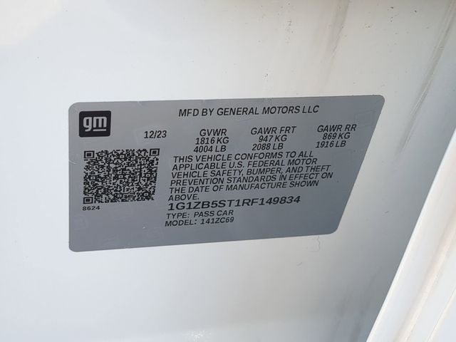 2024 Chevrolet Malibu LS 1LS
