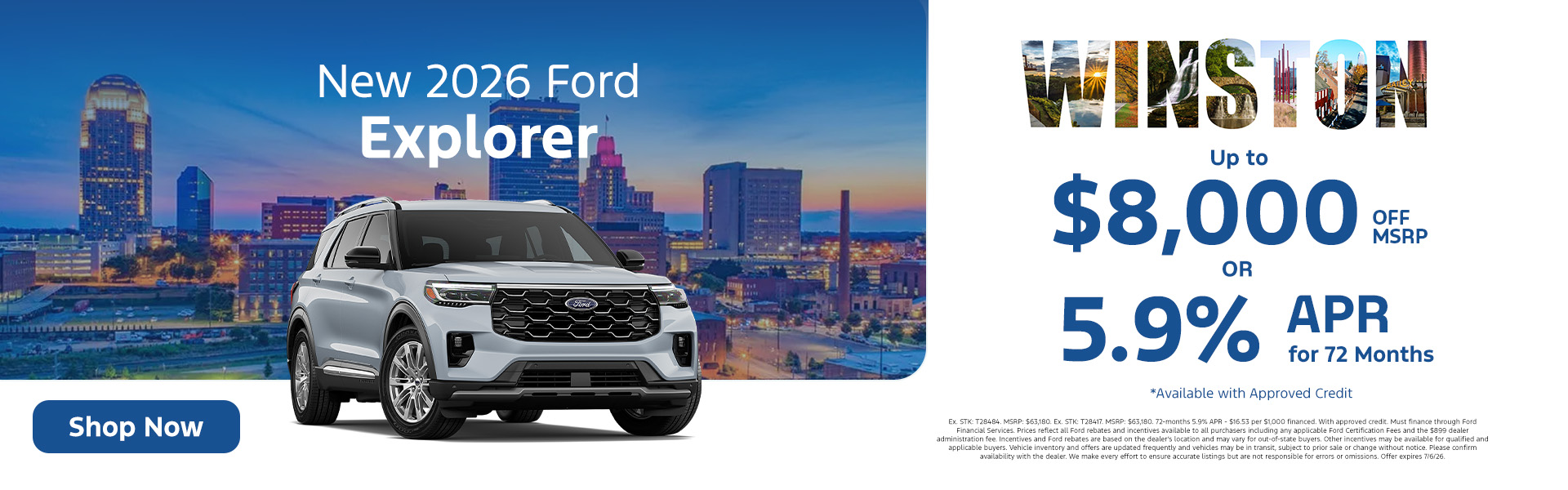 Explorer Deals
