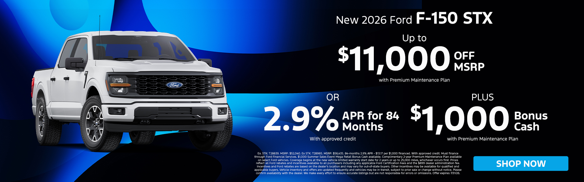 Ford F-150 Deals