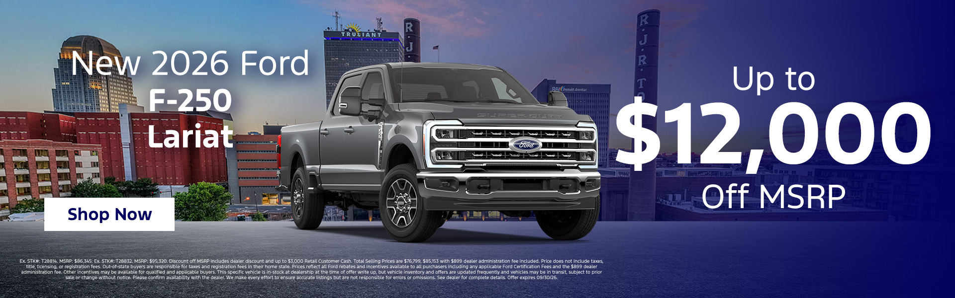 Ford F-250 Savings